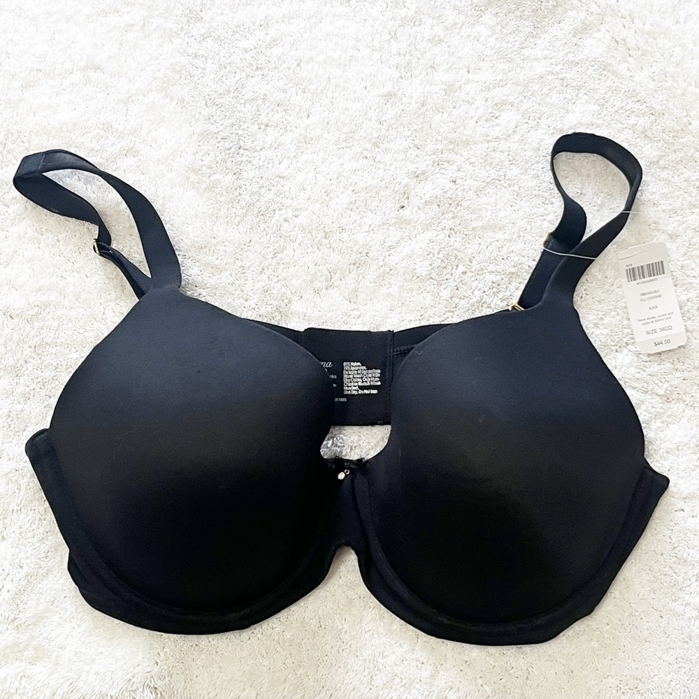 Soma Embraceable Full Coverage Bra Black Size 38DD New with Tags - Picture 2 of 7